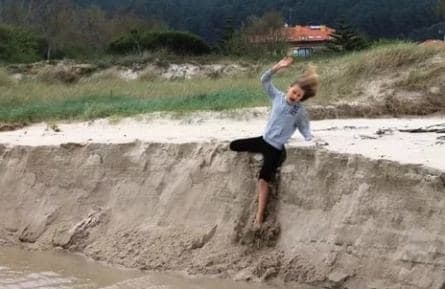 За секунду до катастрофы кадры