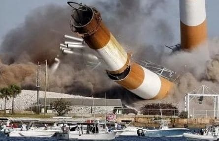 За секунду до катастрофы кадры