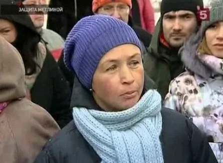 Защита Метлиной кадры Защита Метлиной кадры