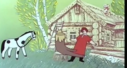 Жили-были дед и баба кадры