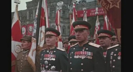 Знамя Победы кадры