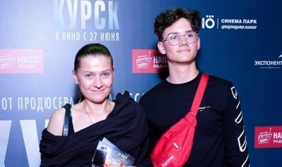 Голубкина пришла на премьеру Курска с подросшим сыном, а Соколовский — в гордом одиночестве
