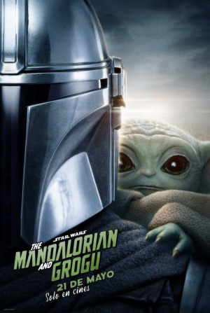 кадр из фильма Мандалорец и Грогу