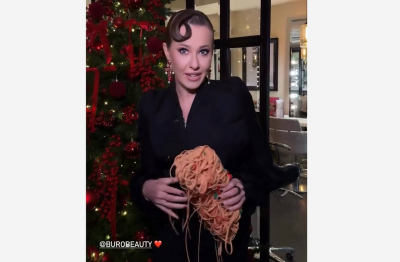 Сумасшедший стиль Ксении Собчак: сумка-спагетти за 250 тысяч в салоне красоты