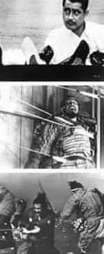 Трое негодяев в скрытой крепости кадр из фильма